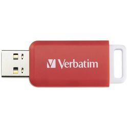 Verbatim V DataBar USB 2.0 Drive USB-minne 16 GB röd 49453 USB 2.0