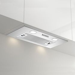 CIARRA Integrated Hua 52cm Filtreringsgrupp 300 m³/h 3 hastigheter - Evakuering eller återvinning LED - Rostfritt stål