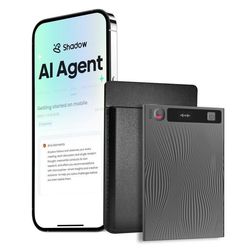 AI Voice Recorder - Mobvoi - AI Optager - 64 GB - Bluetooth - Sort