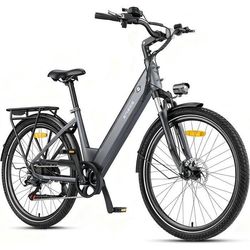 Elcykel - ENGWE - P275 SE - 27,5 tum - Räckvidd 120 km - Motor 250 W - Grå
