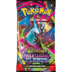 Pokemon Mega Evolution Phantasmal Flames Booster Pack