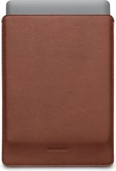 Woolnut Leather Sleeve -skyddsfodral för 13-tums MacBook Pro & Air, cognac