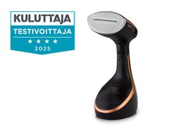 Tefal Access Steam Care -textilångare, svart/guld