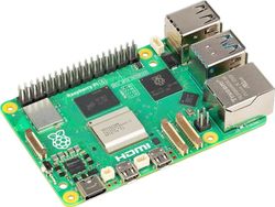 Raspberry Pi 5 model B 4 Gt - enkretskortsdator