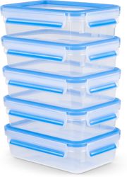 Tefal MasterSeal MealPrep opbevaringsboks sæt, 5 x 0,8 L