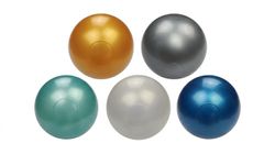 Bollhavsbollar 300 stycken 7cm, guld, silver, transparent, turkos, ljusblå