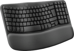 Logitech Wave Keys Draadloos Ergonomisch Toetsenbord QWERTY