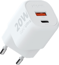 Xtorm Snellader met 2 Usb Poorten 20W Wit