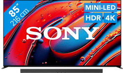 Sony 85'' Bravia 9 4K QLED XR Mini-LED (2024) + Soundbar