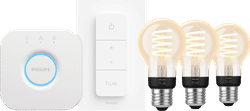 Philips Hue Filament White Ambiance Standaard 3-Pack Startpakket