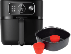 Philips Airfryer XXL Connected HD9875/90 + Bakvorm