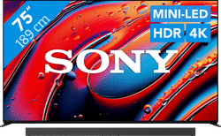 Sony 75'' Bravia 9 4K QLED XR Mini-led (2024) + Soundbar