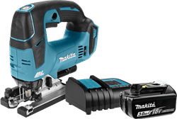 Makita DJV182ZJ + 3,0 Ah accu en lader