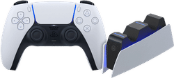Sony PlayStation 5 DualSense draadloze controller + BlueBuilt oplaadstation