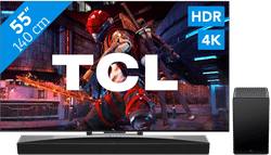 TCL QLED 55C743 (2023) + soundbar