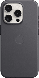Apple iPhone 15 Pro FineWoven Back Cover MagSafe Zwart