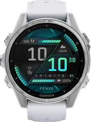 Garmin Fenix 8 Zilver/Wit 43mm