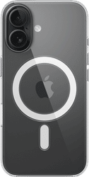 Apple iPhone 16 Back Cover met MagSafe Transparant