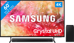Samsung Crystal UHD 60DU7100 (2024) + Soundbar