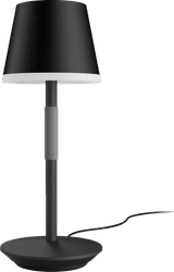 Philips Hue Go tafellamp - White and Color - zwart