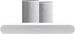 Sonos Ray Wit + 2x ERA 100 Wit
