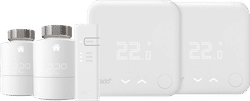 Tado V3+ startpakket met 2 radiatorknoppen en een draadloze temperatuursensor