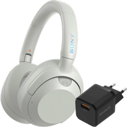 Sony ULT Wear Wit + BlueBuilt Quick Charge Oplader met Usb A Poort 18W Zwart