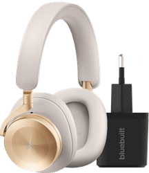 Bang & Olufsen Beoplay H95 Goud + BlueBuilt Quick Charge Oplader met Usb A Poort 18W Zwart