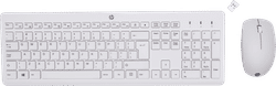 HP 230 Draadloos Toetsenbord en Muis Wit QWERTY