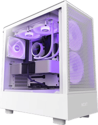 NZXT H5 Flow RGB - White - 2023 Model