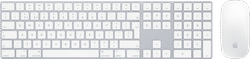 Apple Magic Keyboard met numeriek toetsenblok QWERTY + Apple Magic Mouse