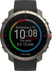 Polar Grit X Pro Titan Zwart