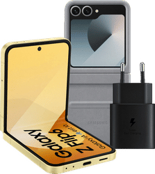 Samsung Galaxy Z Flip 6 256GB Geel 5G + Accessoirepakket