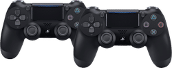 Sony PlayStation 4 Draadloze DualShock V2 4 Controller Zwart Duo Pack