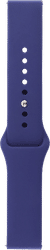 BlueBuilt Siliconen Bandje Blauw voor Samsung/Garmin 20 mm