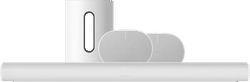 Sonos Arc Wit + Era 300 Wit + Sub Mini Wit