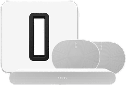 Sonos Ray Wit + 2x Era 300 Wit + Sub G3 Wit
