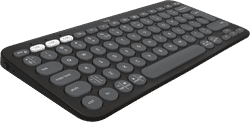Logitech Pebble Keyboard 2 - K380s Graphite Qwerty