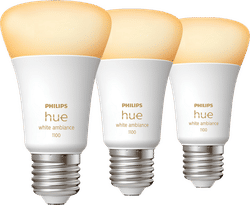 Philips Hue White Ambiance E27 1100lm 3-pack