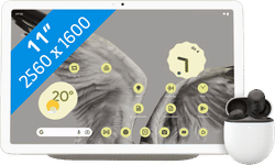 Google Pixel Tablet 256GB Wifi Creme + Pixel Buds Pro Zwart