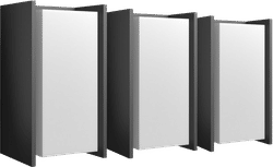 Philips Hue Turaco muurlamp White zwart 3-pack