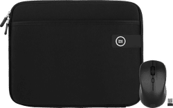 BlueBuilt Laptophoes Breedte 31 cm 13 inch M + Nexum Draadloze Muis