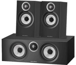 Bowers & Wilkins HTM6 S3 + 607 S3 (per paar) Zwart