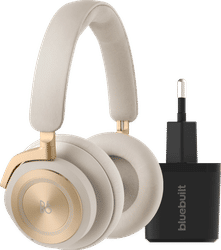 Bang & Olufsen Beoplay HX Goud + BlueBuilt Quick Charge Oplader met Usb A Poort 18W Zwart