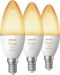 Philips Hue White Ambiance E14 3-pack