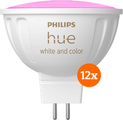 Philips Hue spot White and Color MR16 12-pack