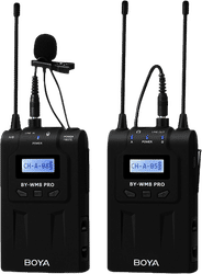 Boya UHF Duo Lavalier Microfoon Draadloos BY-WM8 Pro-K1