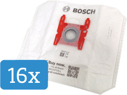 Bosch BBZ16GALL stofzuigerzak (16 stuks)