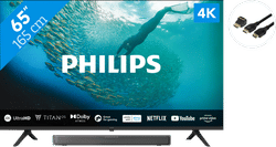 Philips 65PUS7009 + Soundbar + Hdmi kabel