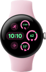 Google Pixel Watch 3 Zilver/Roze 41mm